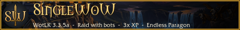 SingleWoW - Paragon Levels!