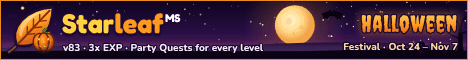 StarleafMSV83 - Halloween Festival Oct 24 - Nov 7 - v83 3x Join us Today!